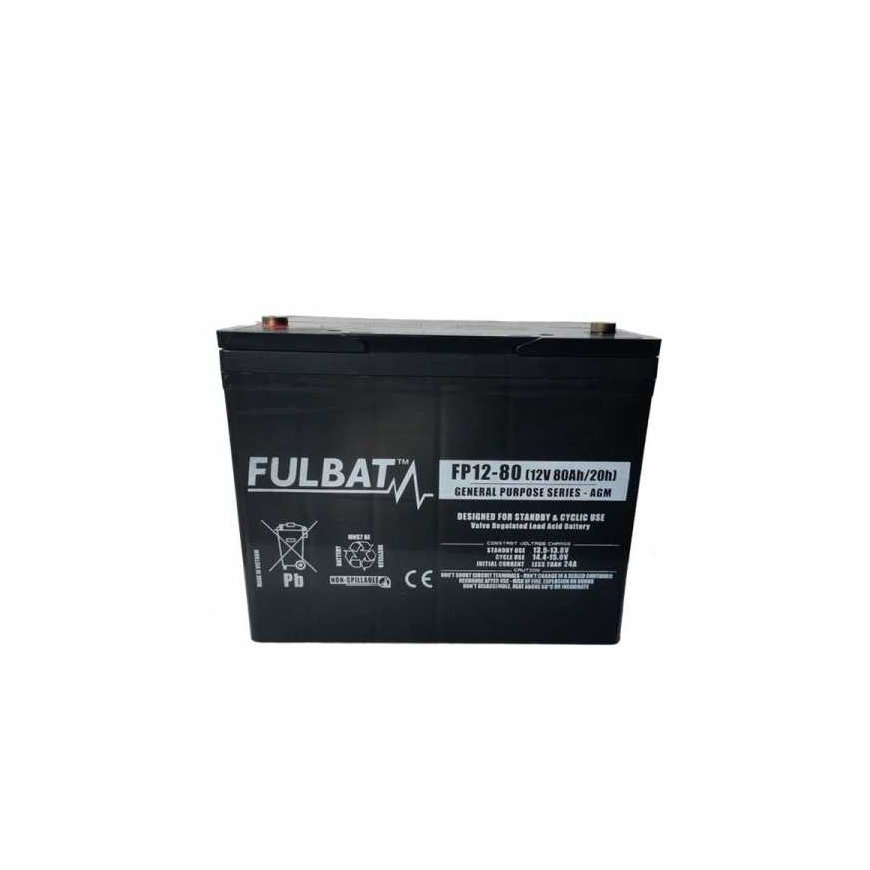 VRLA Akumuliatorius 80 Ah 12V AGM