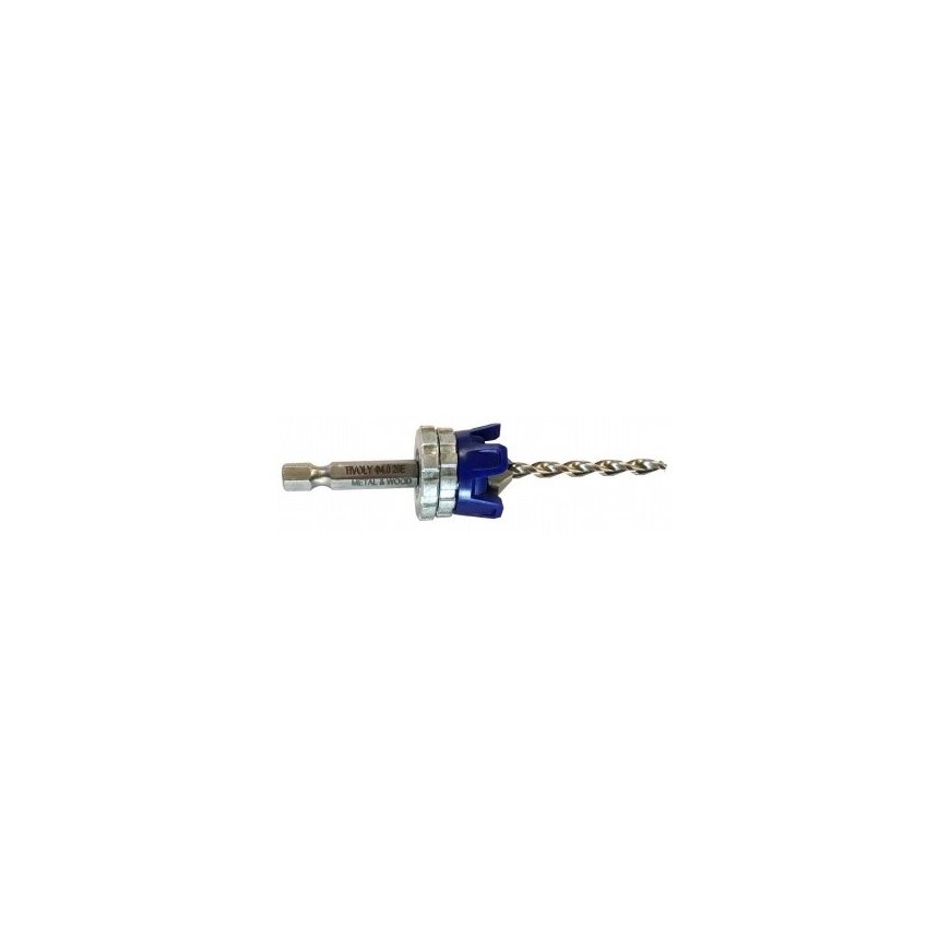 Tivoly Wood and metal drill dredger with limiter Ø4mm, HEX shank