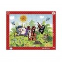 Dino large tile puzzle 40 pieces Mutt and band Dino large tile puzzle 40 pieces Mutt and band