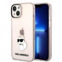 Karl Lagerfeld KLHCP14MHNCHTCP iPhone 14 Plus 6.7" Pink/Pink Hard Case Iconic Choupette