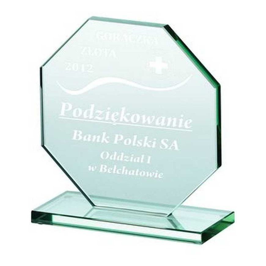 Tryumf Engraved glass trophy – 3