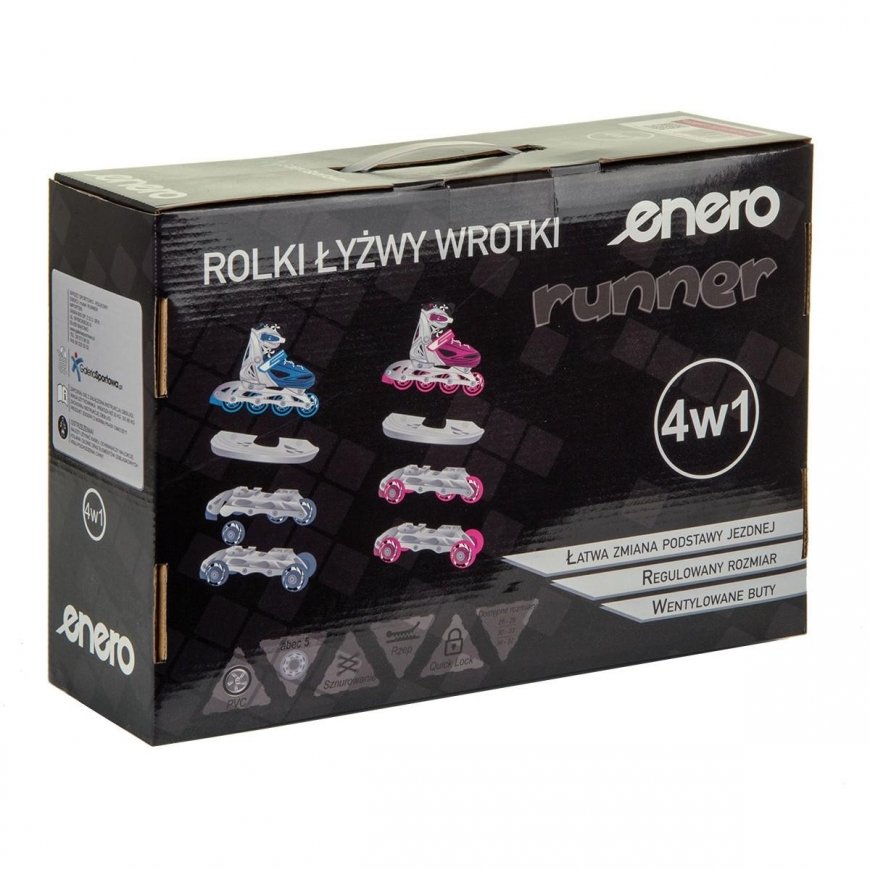 Pačiūžos Enero 4w1 Enero Runner rožinė 1007236-1007243-1007250 (26-29) – 5