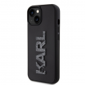 Karl Lagerfeld Case for iPhone 15 6.1" KLHCP15S3DMBKCK Black HC 3D Logo Glitter Karl Lagerfeld Case for iPhone 15 6.1" KLHCP15S3DMBKCK Black HC 3D Logo Glitter
