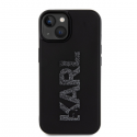Karl Lagerfeld dėklas, skirtas iPhone 15 6,1" KLHCP15S3DMBKCK juodas HC 3D Logo Glitter Karl Lagerfeld dėklas, skirtas iPhone 15 6,1" KLHCP15S3DMBKCK juodas HC 3D Logo Glitter