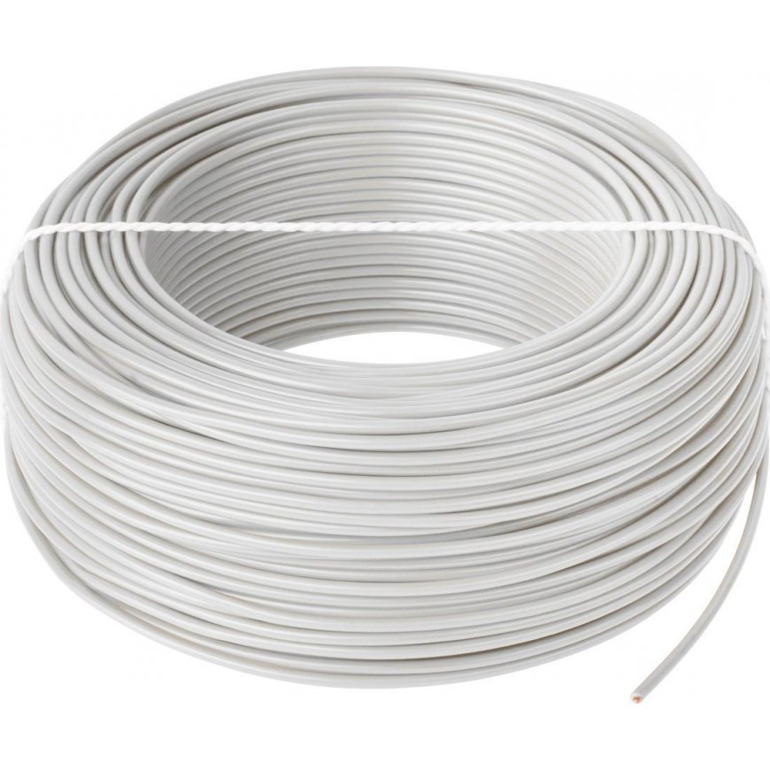 Elektrokabel LgY 1x0,75 H05V-K baltas laidas – 2