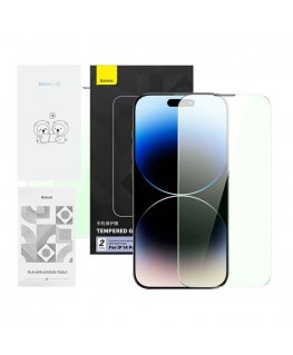 Privacy Protection Tempered Glass Baseus Crystal Series IP 14 PRO