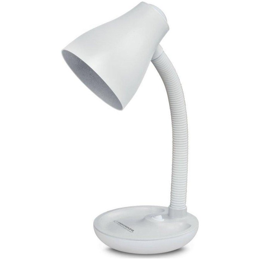 Stalinė lempa Esperanza ELD114W Esperanza lampka biurkowa e27 atria balta – 2