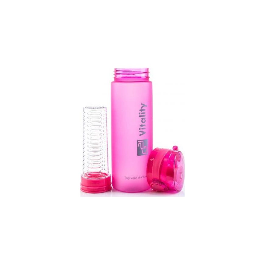 Bottle G21 60022125 (smooth, juice) 600 ml pink
