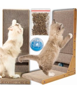 KOOPMAN CAT SCRATTER WITH A BALL