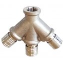 Trišakis 3/8" su greitomis jungtimis EWO 1373 Trišakis 3/8" su greitomis jungtimis EWO 1373