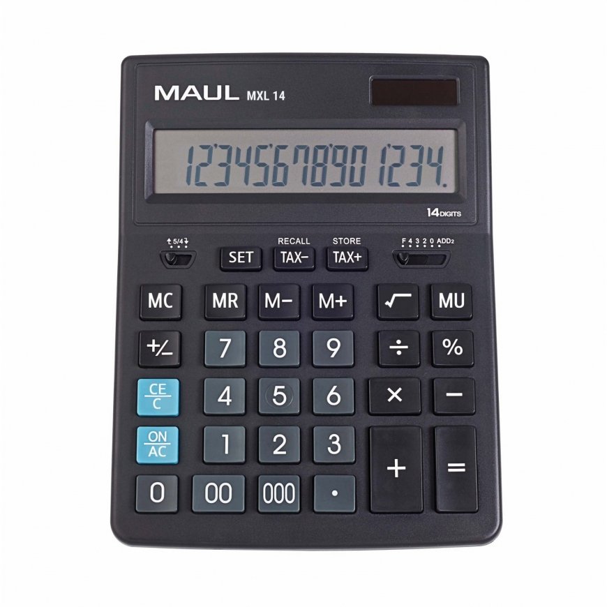 MAUL MXL 14 kalkulaator Lauaarvuti Ekraanikalkulaator Must