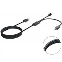Tactical Taktinis USB įkrovimo ir duomenų 2in1 laidas, skirtas Garmin Fenix 7 + USB-C
