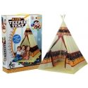 Lean Cars Tent Tipi Indian Playhouse + 60 Balls 155 cm