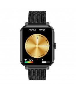 Garett Smartwatch GRC CLASSIC Black Steel IPS / Bluetooth / IP68 / SMS