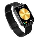 Garett Smartwatch GRC CLASSIC Black Steel Viedpulkstenis IPS / Bluetooth / IP68 / SMS