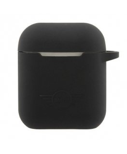 Mini Morris Mini MIACA2SLTBK AirPods Cover Exclusive/Black Hard Silicone Case