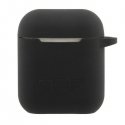 Mini Morris Mini MIACA2SLTBK AirPods Cover Exclusive/Black Hard Silicone Case