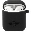 Mini Morris Mini MIACA2SLTBK AirPods Cover Exclusive/Black Hard Silicone Case