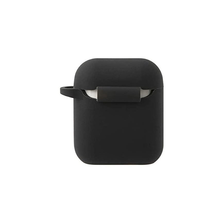 Mini Morris Mini MIACA2SLTBK AirPods Cover Exclusive/Black Hard Silicone Case – 3