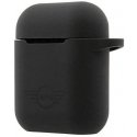 Mini Morris Mini MIACA2SLTBK AirPods Cover Exclusive/Black Hard Silicone Case
