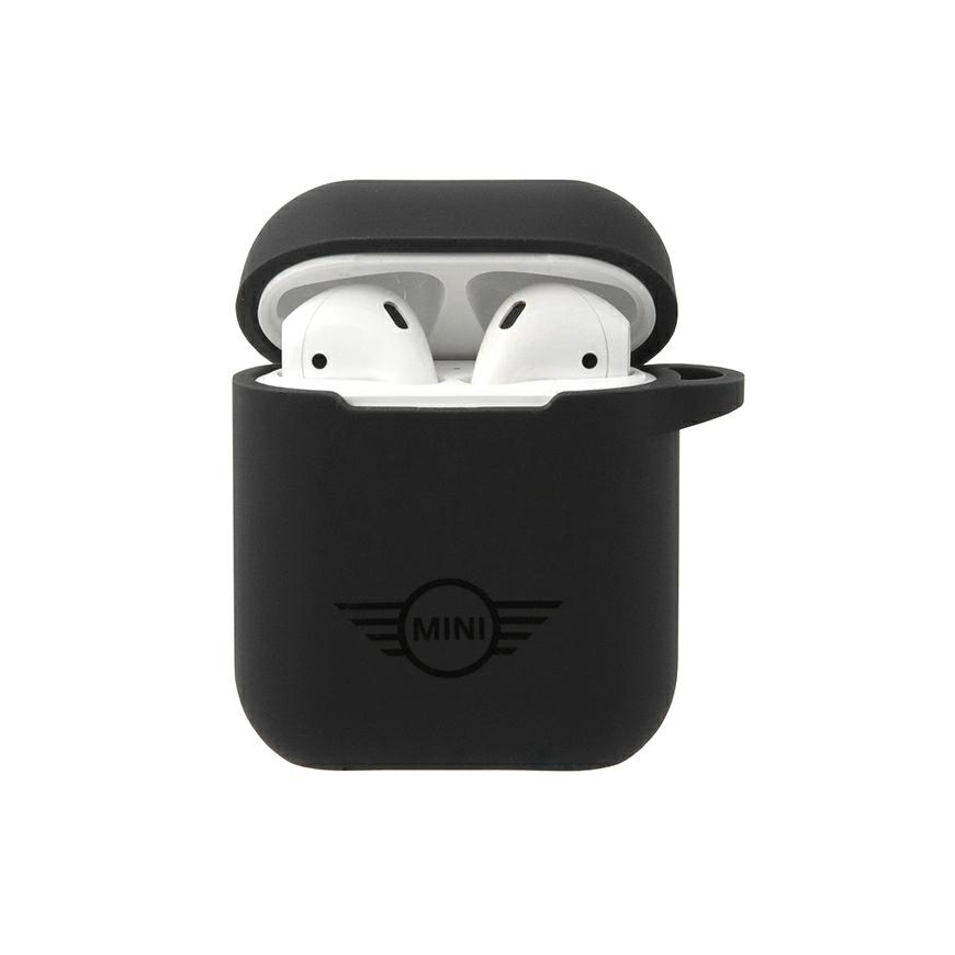 Mini Morris Mini MIACA2SLTBK AirPods Cover Exclusive/Black Hard Silicone Case – 5