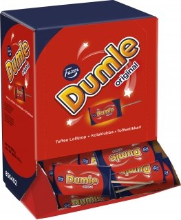 Fazer Dumle Original lollipop, 900 g