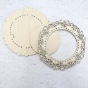 Beldizart Small round lace frame OR-031