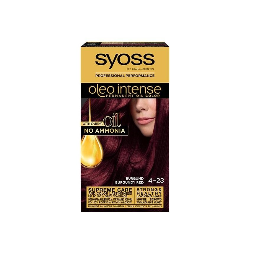 Syoss Oleo 4-23 hair dye burgundy
