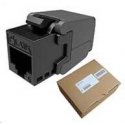 Solarix Keystone CAT6 UTP RJ45 black self-threading SXKJ-6-UTP-BK-SA Solarix Keystone CAT6 UTP RJ45 black self-threading SXKJ-6-UTP-BK-SA