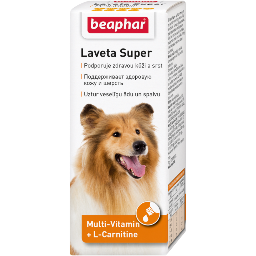 Beaphar Laveta Super Dog 50ml coat strengthening agent – 2