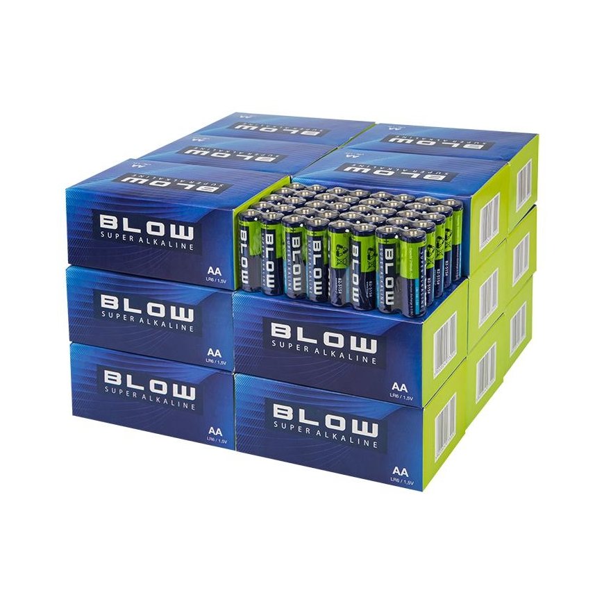BLOW SUPER Alkaline AA LR6 baterija – 2