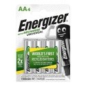 ENERGIZER akumuliatorius UNIWERSAL AA 1300mAh /4vnt.. ENERGIZER akumuliatorius UNIWERSAL AA 1300mAh /4vnt..