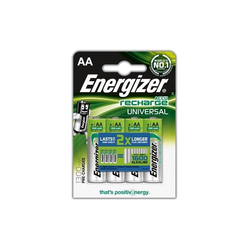 ENERGIZER akumuliatorius UNIWERSAL AA 1300mAh /4vnt.. – 5