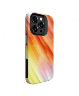 Evelatus Apple iPhone 15 Pro Max Armor case TPU+PC Customized Print Design Yellow Orange