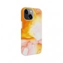 Evelatus Apple iPhone 15 Premium Silicone case Customized Print Orange