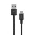 Orsen S9C USB A and Type C 2.1A 1m black Orsen S9C USB A and Type C 2.1A 1m black