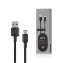 Orsen S9C USB A and Type C 2.1A 1m black Orsen S9C USB A and Type C 2.1A 1m black