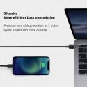 Orsen S9C USB A and Type C 2.1A 1m black Orsen S9C USB A and Type C 2.1A 1m black