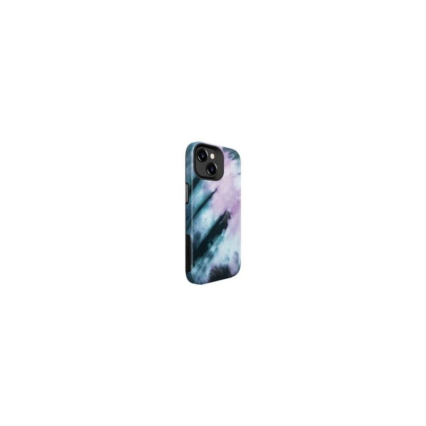 Evelatus Apple iPhone 15 Armor case TPU+PC Customized Print Design Blue Pink