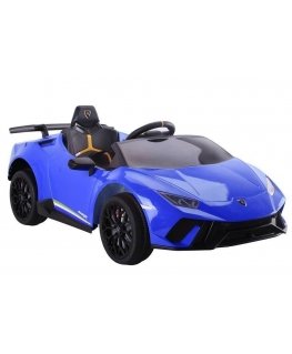 Lean Cars Electric car for children Lamborghini Huracan, blue