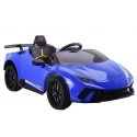 Lean Cars Electric car for children Lamborghini Huracan, blue