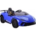 Lean Cars Electric car for children Lamborghini Huracan, blue