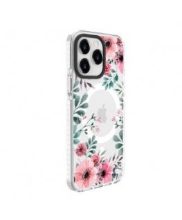 Evelatus Apple iPhone 15 Pro PC+TPU With MagSafe Customized Print Transparent
