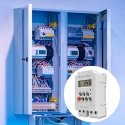 Qoltec Electronic timer din rail pc0629
