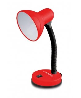 Desk lamp Esperanza ELD109R Esperanza lampka birkowa e27 vega red
