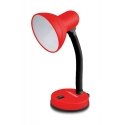 Desk lamp Esperanza ELD109R Esperanza lampka birkowa e27 vega red Desk lamp Esperanza ELD109R Esperanza lampka birkowa e27 vega red