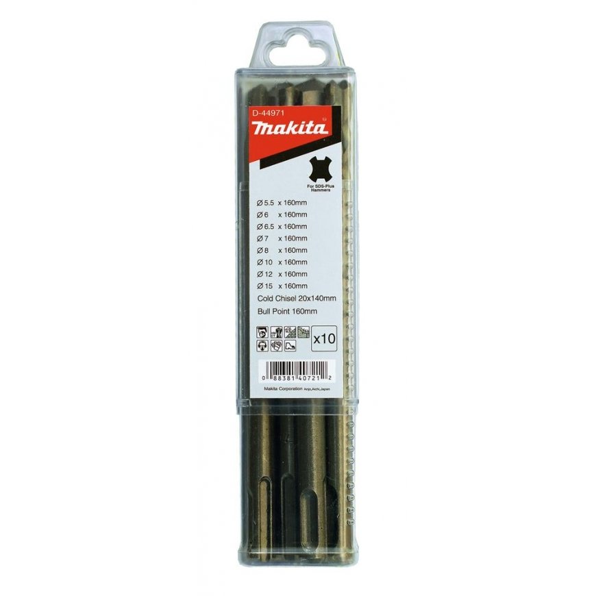 Makita Drill Makita D-44971 SDS-PLUS Set