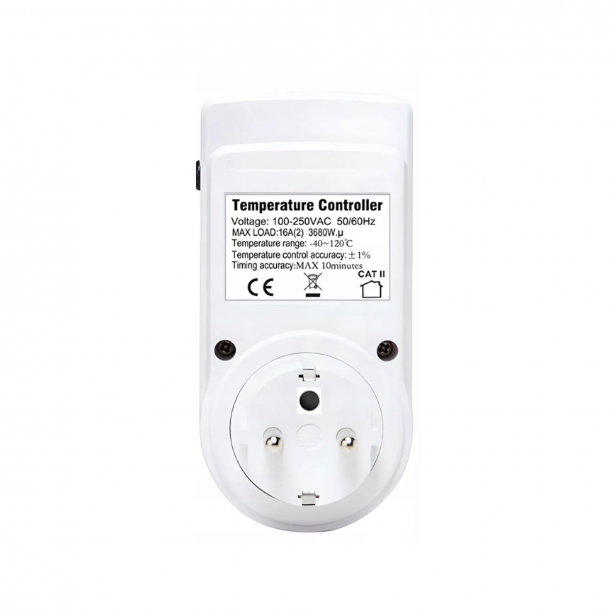 Inne Termostatas su lizdu 230V E6185 – 4