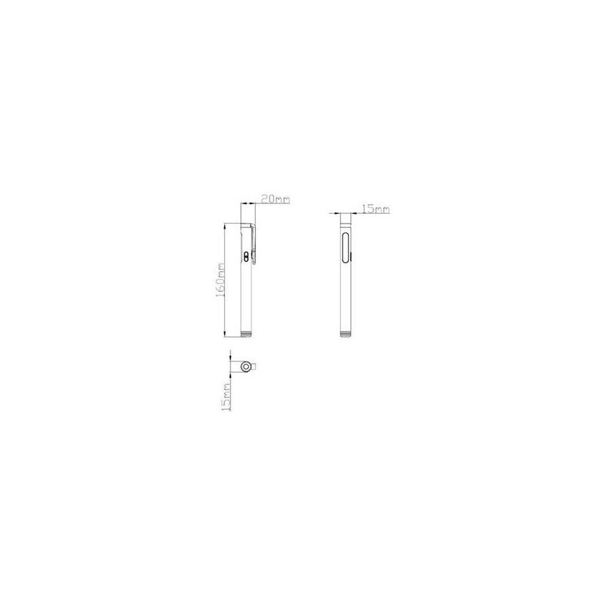 Drilled Light - searchlight IRIMO, pen-shaped. LED SMD 6 + 1 150 / 70lm, rechargeable, IP20 – 4