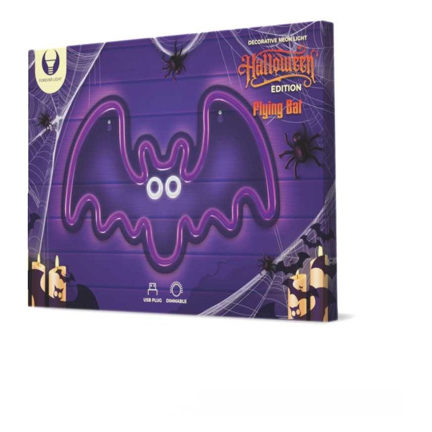 TelForceone Neoninis PLEXI LED FLYING BAT violetinis FPNE11 Forever Light – 3